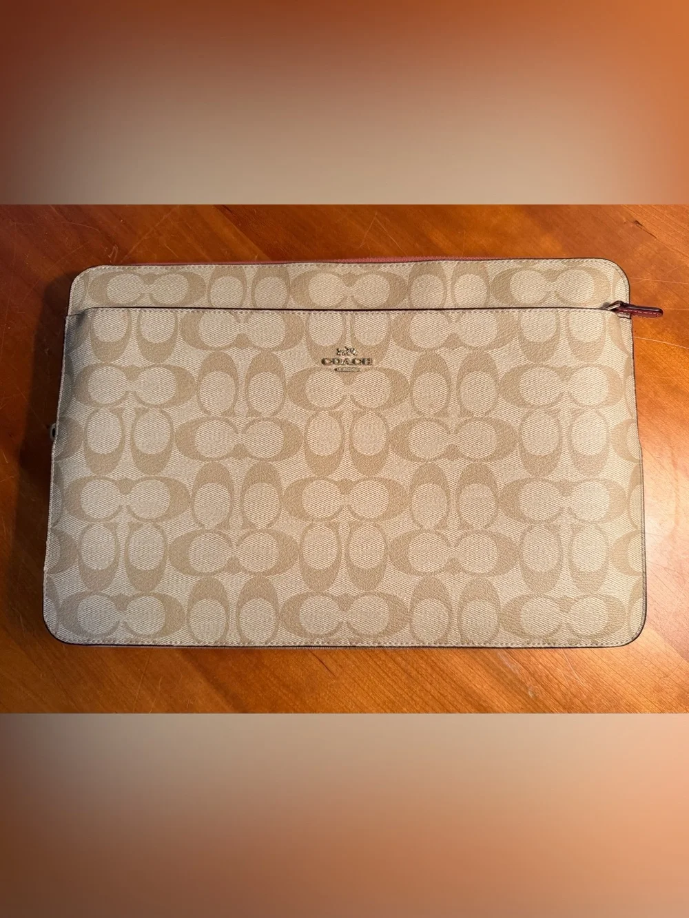 Coach Laptop Signature Canvas 13” Sleeve